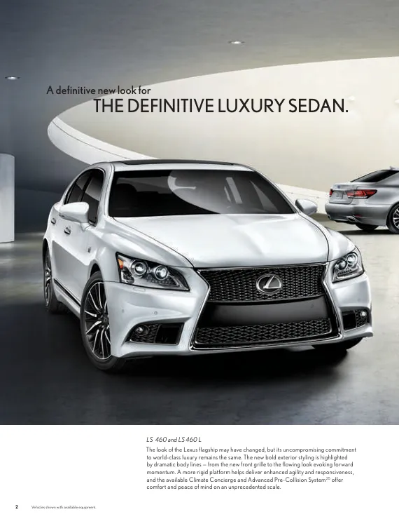 كتالوج لكزس LS460 - 2013