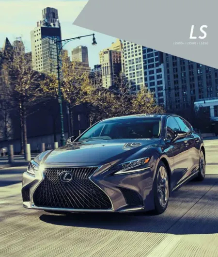 كتالوج لكزس LS500 - 2018